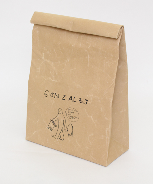 Mark Gonzales（マーク・ゴンザレス）の「【Mark Gonzales/マークゴンザレス】×【Ciaopanic】　別注SIWA CLUTCH BAG L（クラッチバッグ・レディース・ホワイト/ベージュ・FREE）」の3枚目の写真