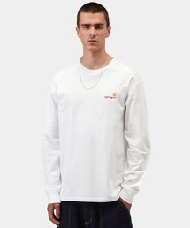 Carhartt/カーハート ワンポイント ロゴ刺繡 ロンT I029955-26FW