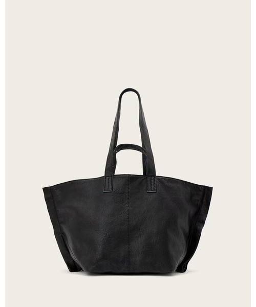 ALLSAINTS(オールセインツ)の「LUTECE LEATHER TOTE BAG | LUTECE レザー トート バッグ(トートバッグ・レディース・ブラック・ONE SIZE)」の1枚目の写真