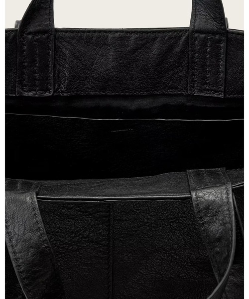 ALLSAINTS(オールセインツ)の「LUTECE LEATHER TOTE BAG | LUTECE レザー トート バッグ(トートバッグ・レディース・ブラック・ONE SIZE)」の2枚目の写真