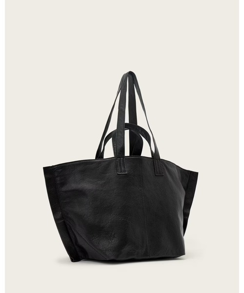 ALLSAINTS(オールセインツ)の「LUTECE LEATHER TOTE BAG | LUTECE レザー トート バッグ(トートバッグ・レディース・ブラック・ONE SIZE)」の3枚目の写真