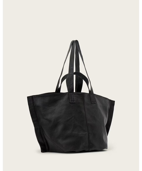 ALLSAINTS(オールセインツ)の「LUTECE LEATHER TOTE BAG | LUTECE レザー トート バッグ(トートバッグ・レディース・ブラック・ONE SIZE)」の6枚目の写真
