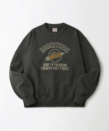 MIL SWEAT(ROCKETEERS)_CHARCOAL