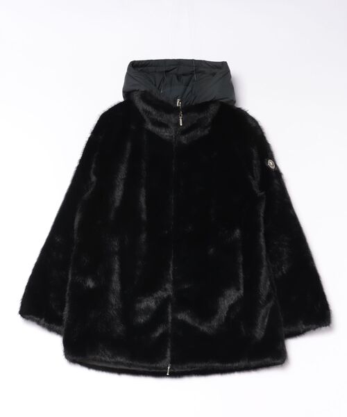 Liesse(リエス)の「【CAPE HORN/ケープホーン】ファージャケット(D2595 FLACO)(その他アウター・レディース・ブラック/カーキ・FREE)」の2枚目の写真