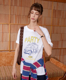 タンタンチュリーデザートパーティーTシャツ (YZTS2607007)
