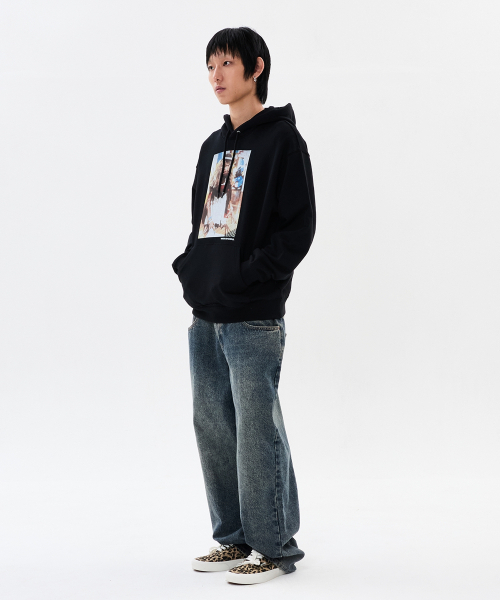 WKNDRS(ウィーキャンドース)の「WKNDRS x E.T. フーディー (ブラック)(パーカー・レディース・その他・LARGE/X-LARGE/MEDIUM)」の8枚目の写真