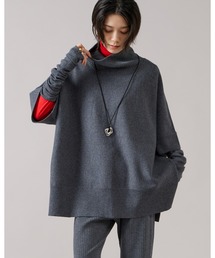 Liesse（リエス）の「【大草直子さんコラボ】2WAYケープジップニット(セットアップ可 店舗限定カラーあり)（ニット/セーター）」