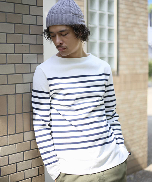 Denime(ドゥニーム)の「【NEW HATTAN/ニューハッタン】KNIT CAP/ニット帽(ニットキャップ/ビーニー・メンズ・ワイン/ライトベージュ/ブラック/ブルー/グレー・FREE)」の13枚目の写真
