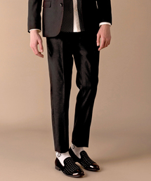 Education from Youngmachines | 【Education from Youngmachines】MENS ブラックセットアップパンツ(スラックス)