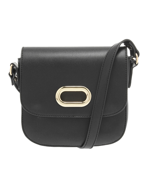 MURUA（ムルーア）の「メタルサークルポシェット（ショルダーバッグ・レディース・ブラック/その他/マルチ・FREE）」の2枚目の写真