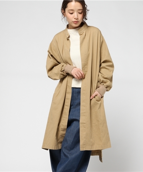 SLY(スライ)の「LONG BZ GOWN(その他アウター・レディース・カーキ/ベージュ・0/1)」の11枚目の写真