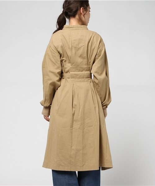 SLY(スライ)の「LONG BZ GOWN(その他アウター・レディース・カーキ/ベージュ・0/1)」の5枚目の写真
