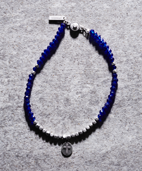 STUDIOUS（ステュディオス）の「【ZOZO限定】STUDIOUS ビーズアンクレット（アンクレット・メンズ・ブラック/レッド/ブルー・FREE）」の6枚目の写真