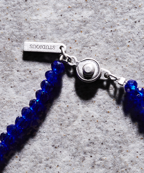 STUDIOUS（ステュディオス）の「【ZOZO限定】STUDIOUS ビーズアンクレット（アンクレット・メンズ・ブラック/レッド/ブルー・FREE）」の7枚目の写真