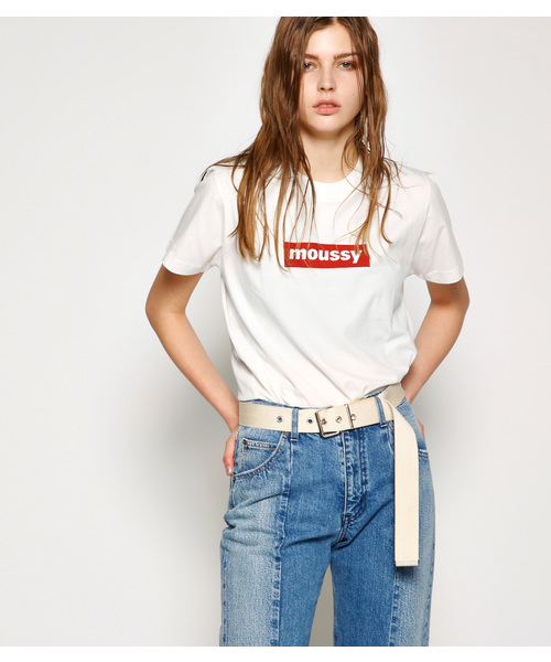 MOUSSY（マウジー）の「early moussy TSJ Ⅲ（Tシャツ/カットソー・レディース・レッド系その他/ブラック/イエロー/ブラック系その他・FREE）」の4枚目の写真