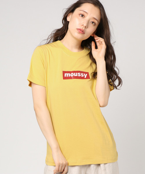 MOUSSY（マウジー）の「early moussy TSJ Ⅲ（Tシャツ/カットソー・レディース・レッド系その他/ブラック/イエロー/ブラック系その他・FREE）」の9枚目の写真