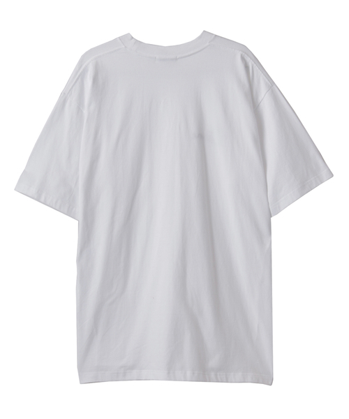 CLANE（クラネ）の「【CLANE HOMME】STITCH LOGO T/S（Tシャツ/カットソー・メンズ・ブラック/ホワイト・1/2）」の3枚目の写真