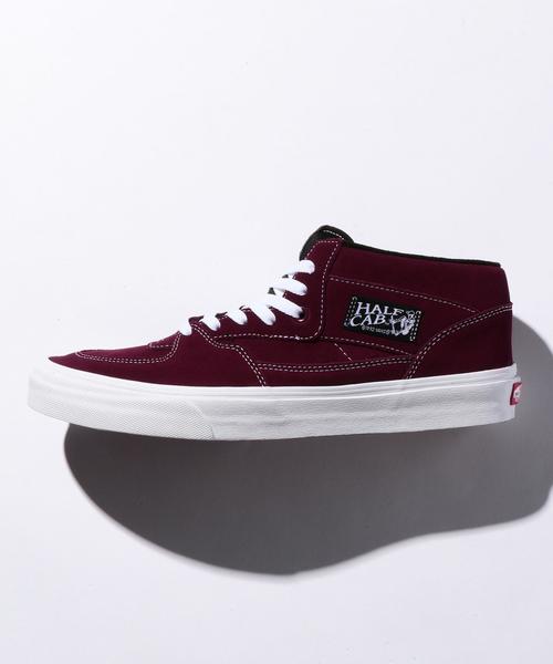 VANS（バンズ）の「＜VANS（バンズ）＞ HALF CAB WINE/スニーカー ◆（スニーカー・メンズ・ワインレッド・10h/10/8/9/9h/8h/7h）」の4枚目の写真