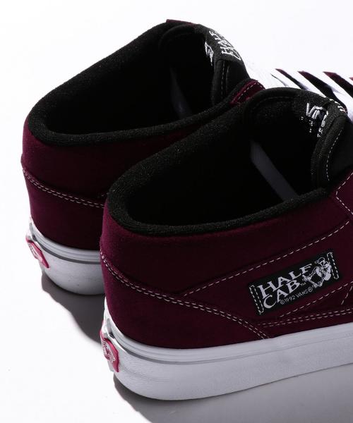 VANS（バンズ）の「＜VANS（バンズ）＞ HALF CAB WINE/スニーカー ◆（スニーカー・メンズ・ワインレッド・10h/10/8/9/9h/8h/7h）」の2枚目の写真