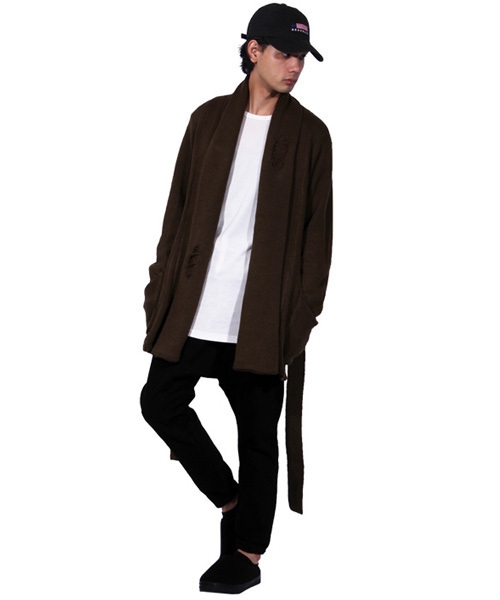 ８(eight)（エイト）の「デニム サルエルパンツ スキニータイプ（デニムパンツ・メンズ・ブラック・MEDIUM/LARGE）」の13枚目の写真