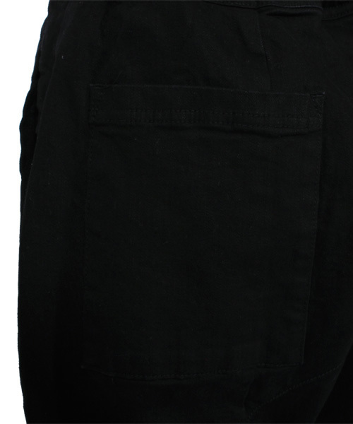 ８(eight)（エイト）の「デニム サルエルパンツ スキニータイプ（デニムパンツ・メンズ・ブラック・MEDIUM/LARGE）」の10枚目の写真