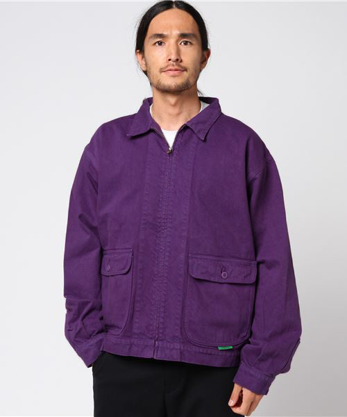 WILLY CHAVARRIA×WISMパープルジャケット M WISM（ウィズム）の「WILLY CHAVA WISM CAUGA JACKET（ブルゾン）」 - WEAR