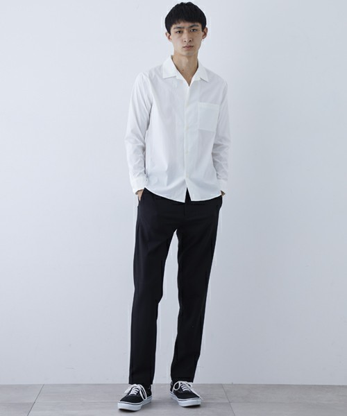 NUMBER (N)INE（ナンバーナイン）の「【NUMBER (N)INE】≪STUDIOUS限定≫別注スパンライクタイプライターシャツ（シャツ/ブラウス・メンズ・ホワイト/ブラック/ブラウン・1/2/3）」の7枚目の写真