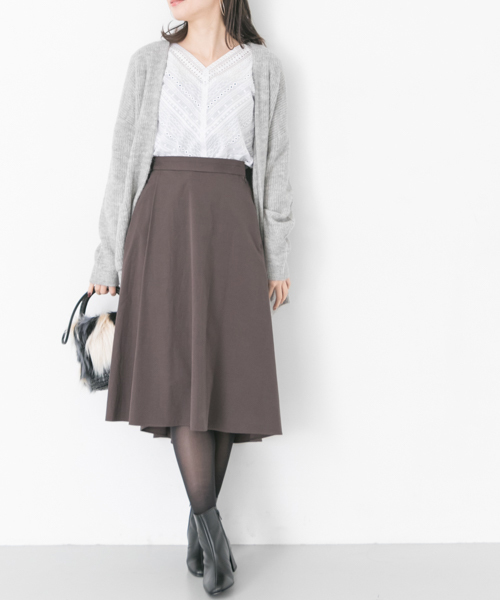 URBAN RESEARCH（アーバンリサーチ）の「幾何レースロングスリーブブラウス（シャツ/ブラウス・レディース・パープル系その他/ブラック/オフホワイト/イエロー系その他・FREE）」の20枚目の写真