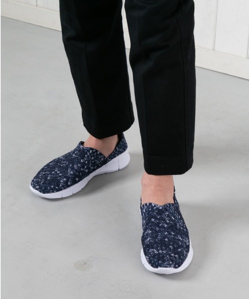 Gomu 56（ゴムゴム）の「☆洗える☆MEN'S Vカットメッシュデザインシューズ（スニーカー・メンズ・マルチ/ストーン/ブルー系その他/ホワイト系その他/ブラック系その他/グリーン系その他/ブラック/ダークブルー/グレー系その他/ホワイト系その他2/グリーン系その他2/グリーン系その他3・26cm/27cm/28cm/25cm）」の11枚目の写真