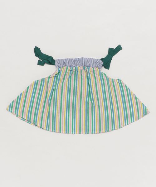 RAGMART（ラグマート）の「リボンキャミソール（キャミソール・キッズ・ピンク/グリーン・90cm/95cm/80ｃｍ）」の3枚目の写真