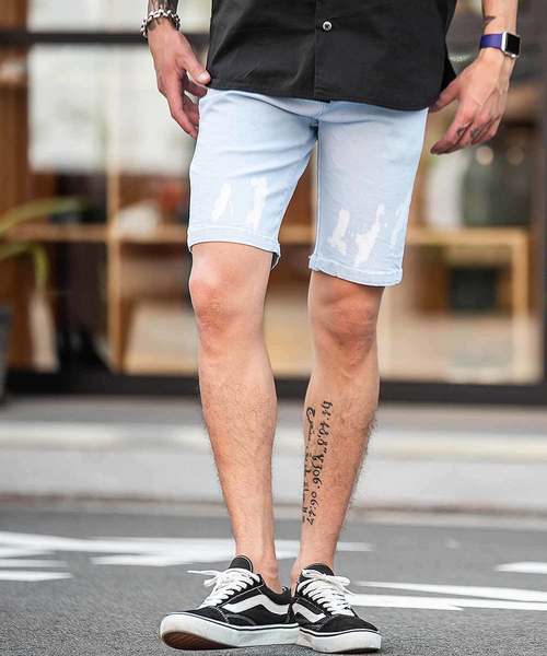 JOKER(ジョーカー)の「スプラッシュショーツ ハーフパンツ(その他パンツ・メンズ・サックスブルー/ブルー/カモフラージュ・M/L/XL)」の1枚目の写真