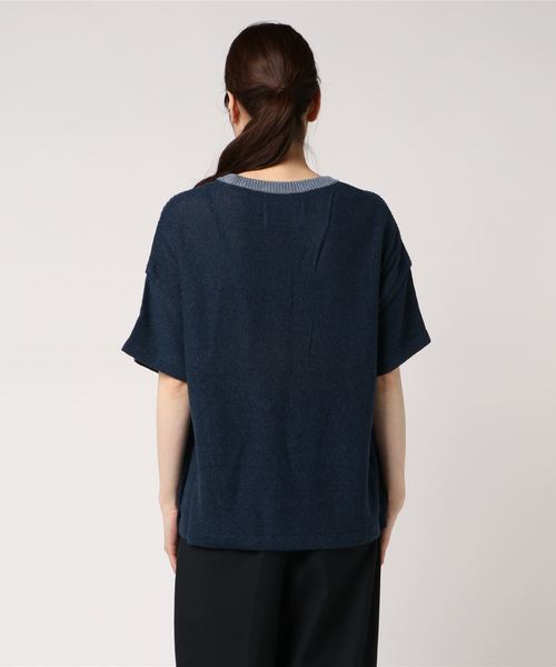 PARKS TOKYO SELECT(パークストウキョウセレクト)の「【toiro】オーバーサイズニット(Tシャツ/カットソー・レディース・ライトグレー/モカ/カーキ/ネイビー・SMALL/MEDIUM)」の6枚目の写真