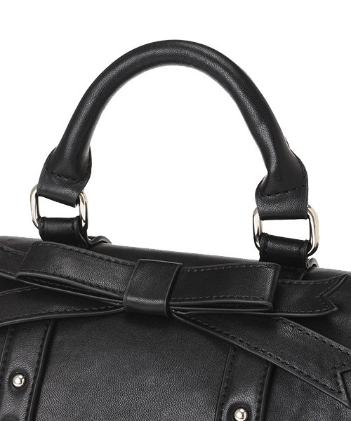 Candy Stripper（キャンディストリッパー）の「ADRABLE CANDY RIBBON バッグ（ハンドバッグ・レディース・ブラック/ブラック系その他/レッド系その他・FREE）」の12枚目の写真