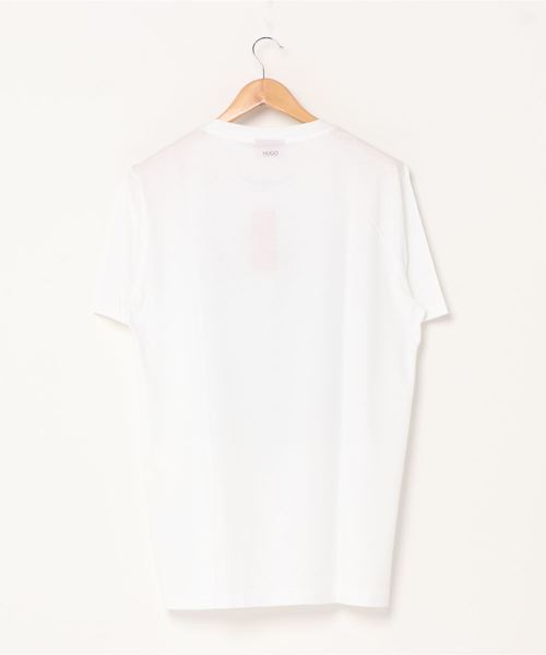 HUGO(ヒューゴ)の「リラックスフィット コットンTシャツ ウィズ アイスバーグ グラフィック(Tシャツ/カットソー・メンズ・ブラック/ホワイト・S/M/L/XL/XS)」の5枚目の写真
