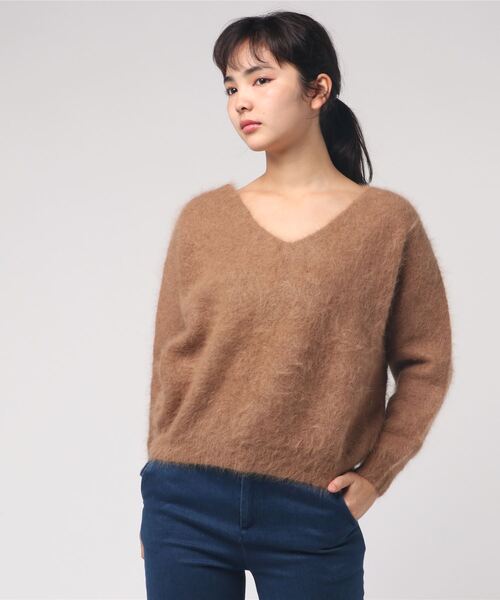 TORRAZZO DONNA - 値下げ　新品　TORRAZZO DONNA ニット　モヘア Torrazzo Donna（トラッゾドンナ）の「TORRAZZO DONNA モヘア