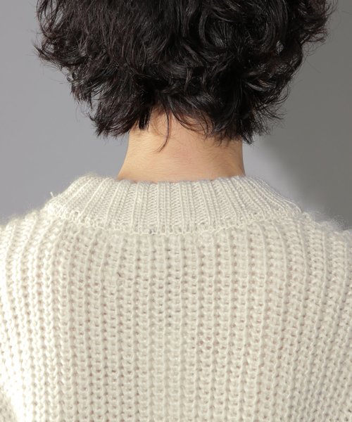 PAGEBOY(ページボーイ)の「BIGニットチュニック(ニット/セーター・レディース・ベージュ/オフホワイト・FREE)」の15枚目の写真