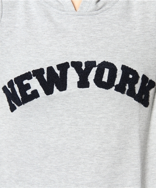 WEGO（ウィゴー）の「WEGO/NEWYORKマキシワンピ－ス（ワンピース・レディース・ネイビー/杢グレー/オートミール・FREE）」の6枚目の写真