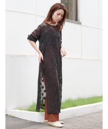 Ungrid | コットンネットマキシワンピース(ワンピース)