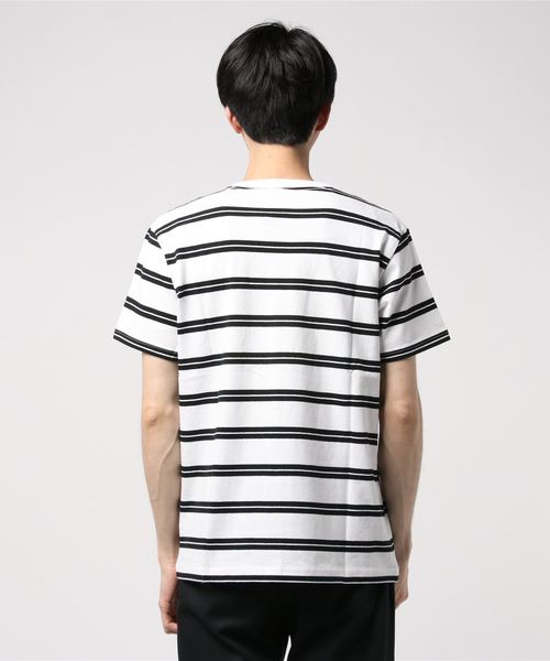 Quiksilver(クイックシルバー)の「半袖Tシャツ QIUKSILVER BORD QST192051(Tシャツ/カットソー・メンズ・ホワイト×ブラック/ピンク系その他・M/L)」の3枚目の写真