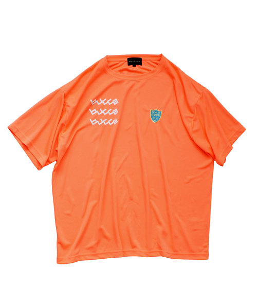 BUCCA 44（ブッカフォーティーフォー）の「【BUCCA 44】メッシュスポーツT（Tシャツ/カットソー・メンズ・イエロー/オレンジ・LARGE/MEDIUM/X-LARGE/XX-LARGE/XXX-LARGE）」の4枚目の写真