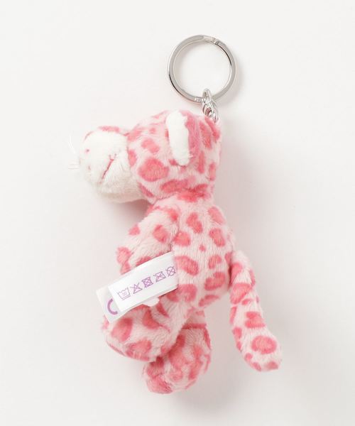 NICI/キーリング BB レパード ピンク 10㎝（キーホルダー）｜nici