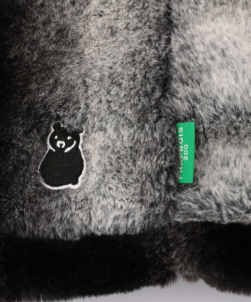 FRAPBOIS（フラボア）の「ＺＯＯスヌード（ストール/ショール・レディース・ブラック/ベージュ系その他・FREE）」の7枚目の写真