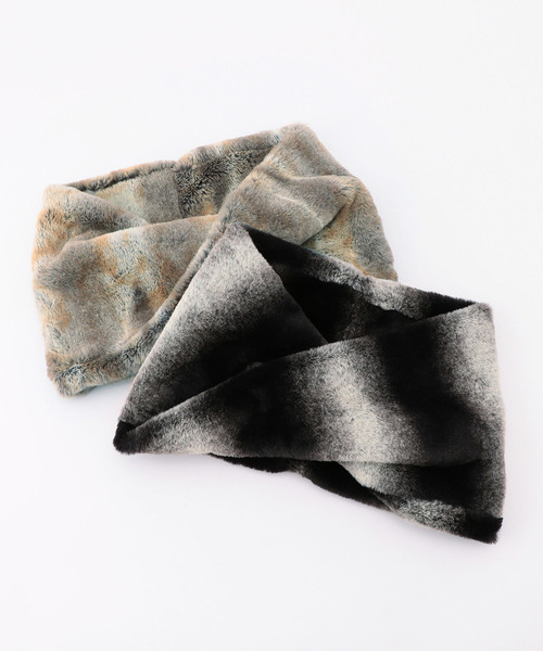 FRAPBOIS（フラボア）の「ＺＯＯスヌード（ストール/ショール・レディース・ブラック/ベージュ系その他・FREE）」の8枚目の写真