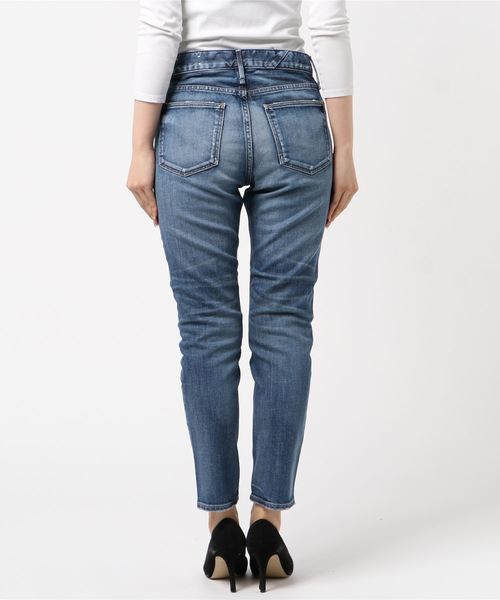 upperhights（アッパーハイツ）の「アッパーハイツ upperhights / ザ ステラ "THE STELLA"（デニムパンツ・レディース・ブルー/ライトブルー・23/24/25/26）」の3枚目の写真