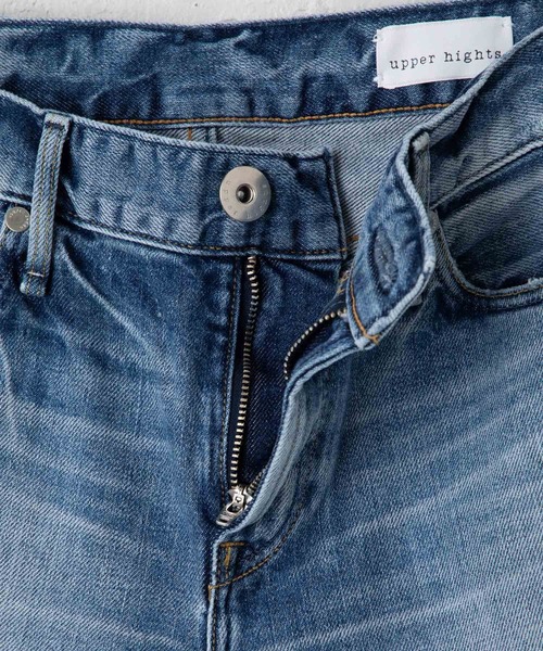 upperhights（アッパーハイツ）の「アッパーハイツ upperhights / ザ ステラ "THE STELLA"（デニムパンツ・レディース・ブルー/ライトブルー・23/24/25/26）」の17枚目の写真