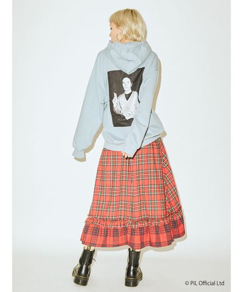 jouetie（ジュエティ）の「クレイジーフリルスカート（スカート・レディース・グレー/ブラウン/レッド・MEDIUM）」の6枚目の写真