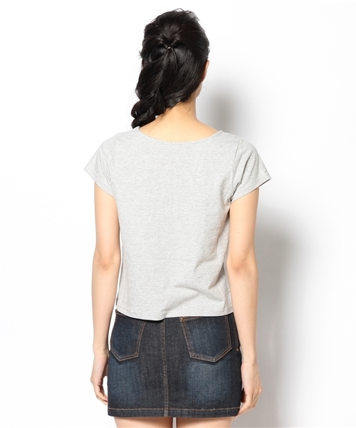 Chico(チコ)の「AMOUR刺繍T(Tシャツ/カットソー・レディース・ホワイト/グレー/ネイビー・FREE)」の13枚目の写真