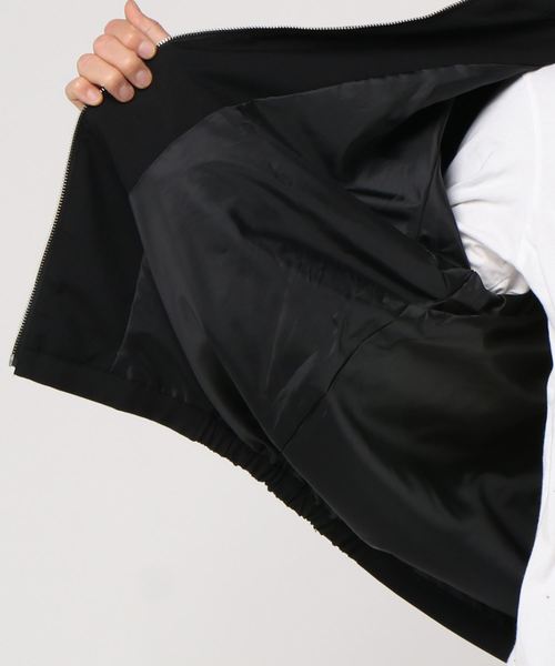 WEGO（ウィゴー）の「WEGO/【セットアップ対応商品】TRスウィングトップ/シャツジャケット（ブルゾン・メンズ・ブラック/ベージュ・MEDIUM/LARGE）」の22枚目の写真