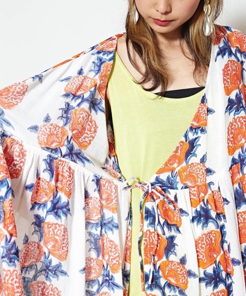 チャイハネ（チャイハネ）の「【チャイハネ】yul 綿麻ブロックプリント