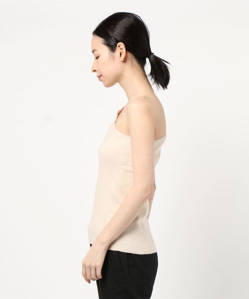 STYLEBLOCK(スタイルブロック)の「ワンショルダーカットソー(Tシャツ/カットソー・レディース・ブラック/カーキ/アイボリー/グレイッシュベージュ・M)」の5枚目の写真